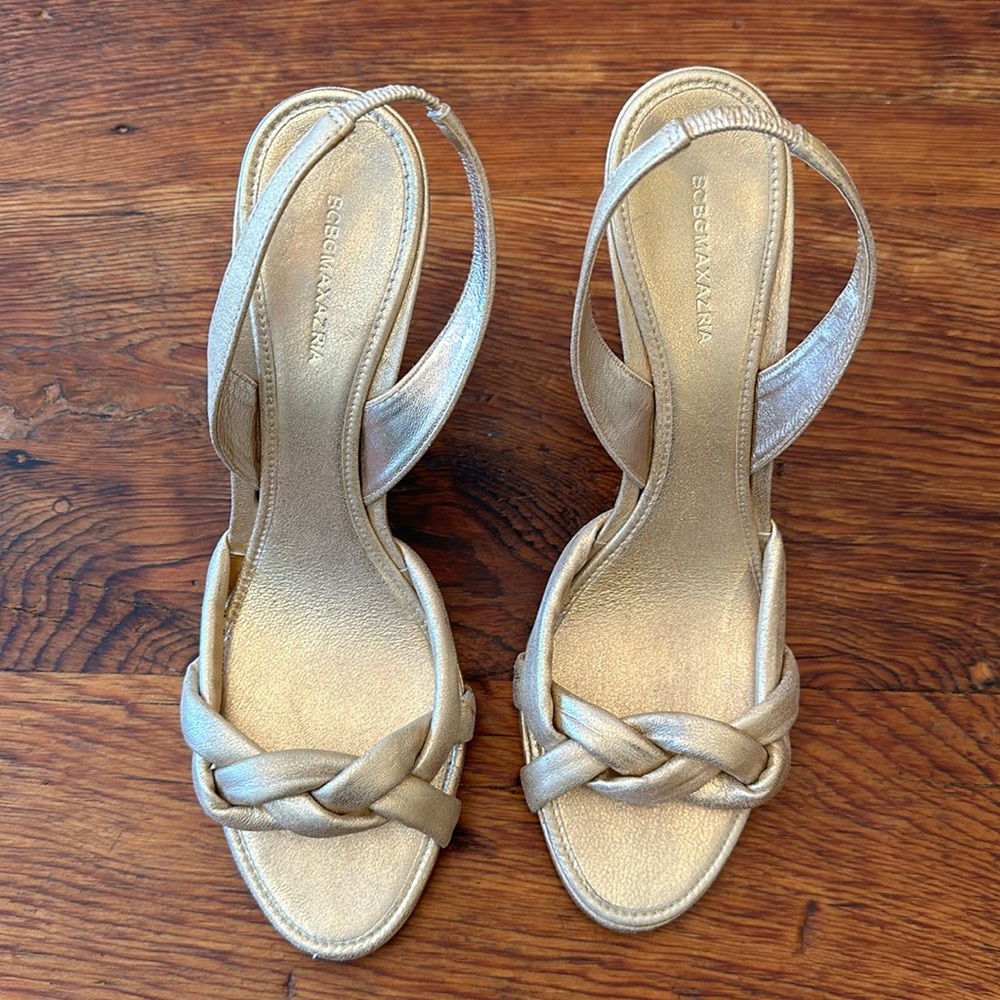 BCBG Braided Heels 38